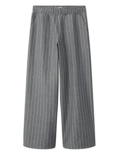 Nkfolaise Wide Pant Bottoms Trousers Grey Name It