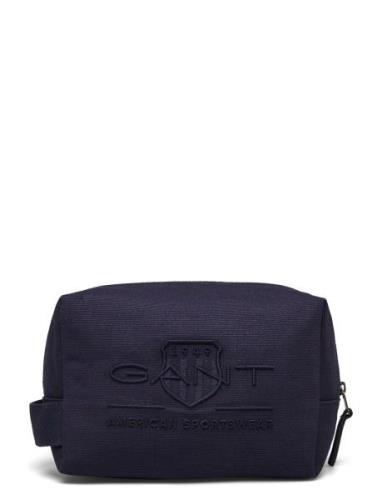 Tonal Shield Wash Bag Toilettilaukut Navy GANT