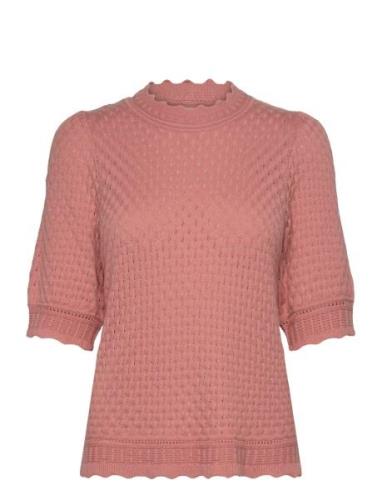 Fqgina-Pullover Tops Knitwear Jumpers Pink FREE/QUENT