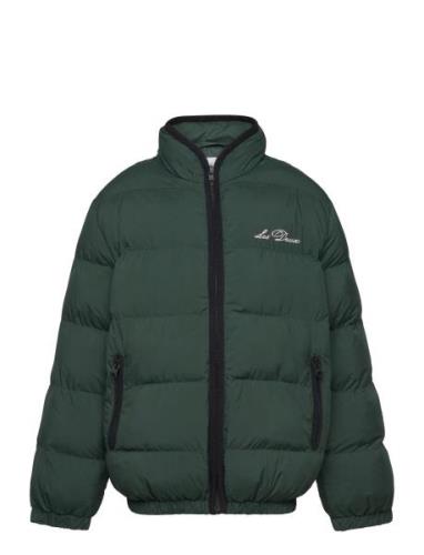 Newport Padded Jacket Kids Toppatakki Green Les Deux