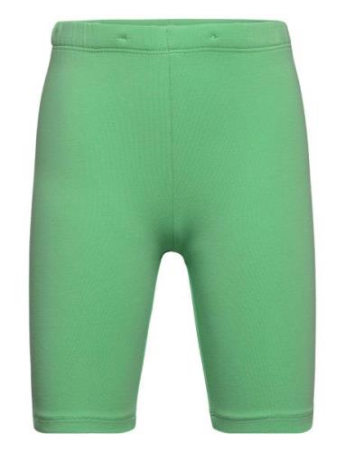 Biker Pants Basic Solid Bottoms Shorts Green Lindex