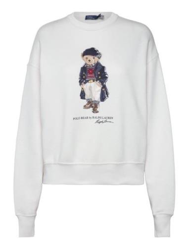 Polo Bear Fleece Crewneck Sweatshirt Tops Sweat-shirts & Hoodies Sweat...