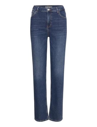 Mmstella Fuja Jeans Bottoms Jeans Straight-regular Blue MOS MOSH