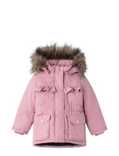 Nmfmaster05 Parka Jacket Pb Fo Parka Takki Pink Name It