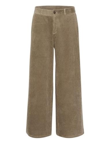 Cuklay Pants Bottoms Trousers Wide Leg Beige Culture