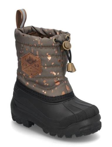 Winter Boot Rubber Talvisaappaat Brown Mikk-line