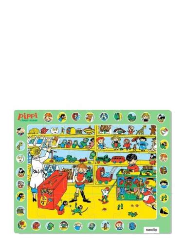 Pippi - Frame Cardboard Puzzle - Thingfinder Toys Puzzles And Games Pu...