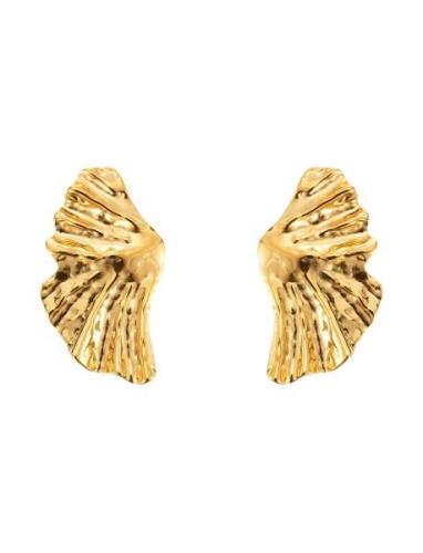 Feather Earring Korvakoru Korut Gold By Jolima