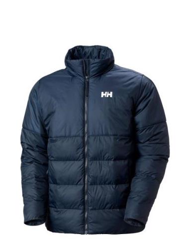 Oslo Light Puffy Jacket Vuorillinen Takki Topattu Takki Navy Helly Han...