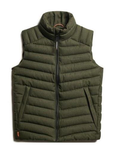 Tweed Fuji Gilet Liivi Green Superdry