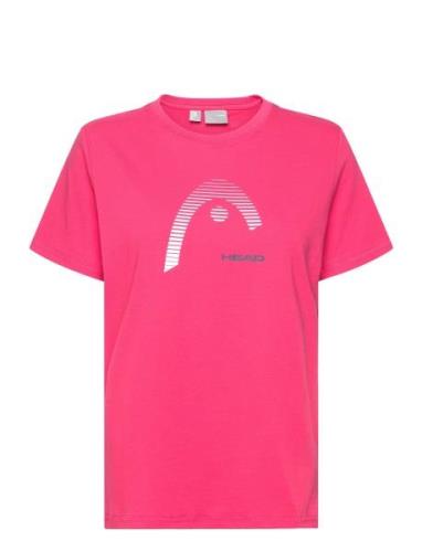 Club Lara T-Shirt Women Sport T-shirts & Tops Short-sleeved Pink Head