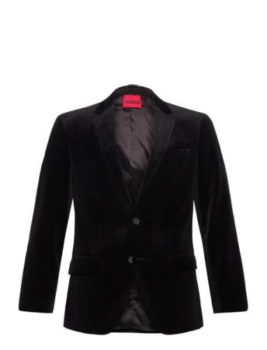 Henry232X Suits & Blazers Blazers Single Breasted Blazers Black HUGO