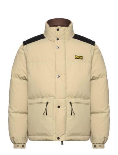 Cp Dakota Recycle Full Zip Jkt Villakangastakki Pitkä Takki Beige Cies...