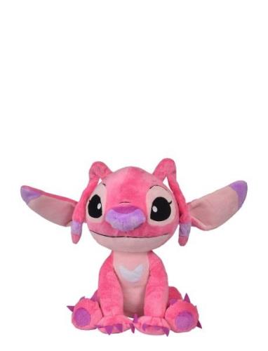 Disney Lilo & Stitch, Angel Plush Toys Soft Toys Stuffed Animals Pink ...