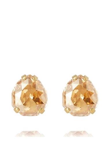 Carlotta Earrings Gold Accessories Jewellery Earrings Studs Gold Carol...