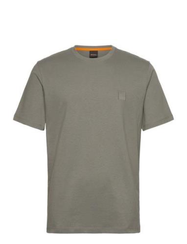 Tales Tops T-shirts Short-sleeved Grey BOSS