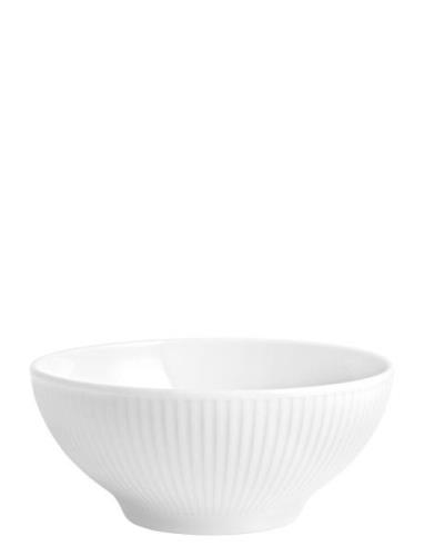 Skål Plissé Home Tableware Bowls Breakfast Bowls White Pillivuyt