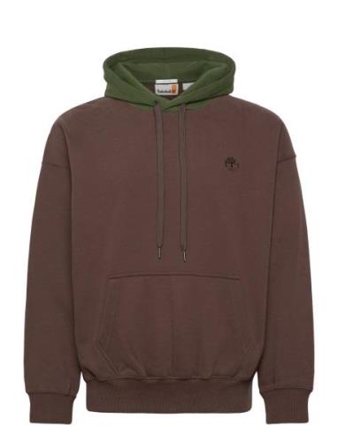 Heavy Boucle Hoodie Chocolate Brown Tops Sweat-shirts & Hoodies Hoodie...