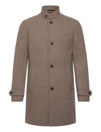 Jjemelton Wool Coat Sn Villakangastakki Pitkä Takki Brown Jack & J S