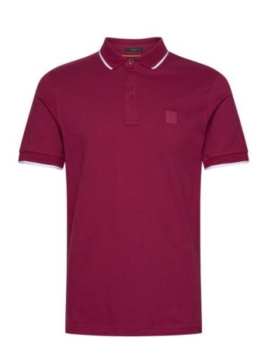 Passertip Tops Polos Short-sleeved Red BOSS