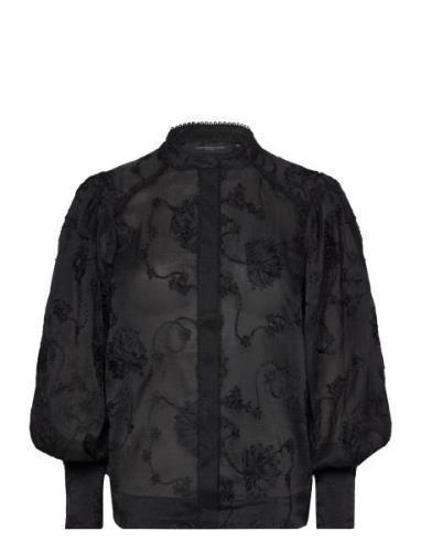 Cmmilde-Shirt Tops Blouses Long-sleeved Black Copenhagen Muse