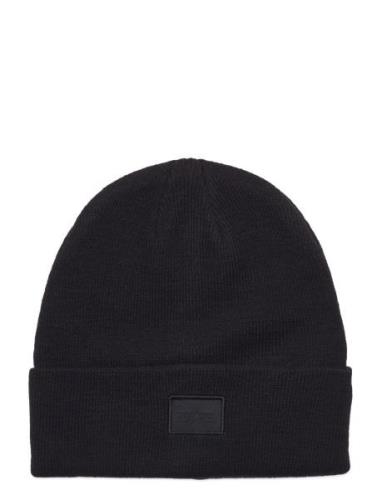 Essential Beanie Accessories Headwear Beanies Black Alpha Industries