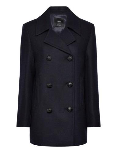 Over Wool Coat Villakangastakki Navy Mango