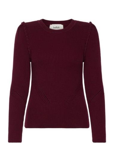 Jumper Pepping Tops Knitwear Jumpers Burgundy Ba&sh