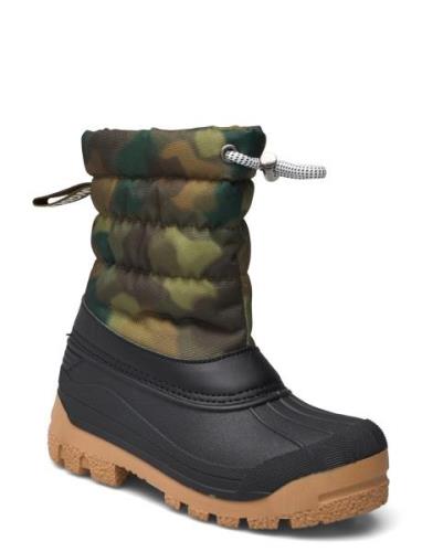 Termo Boot With Woollining Talvisaappaat Green ANGULUS