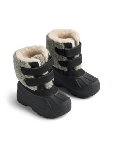 Winterboot Thy Talvikengät Tarroilla Black Wheat