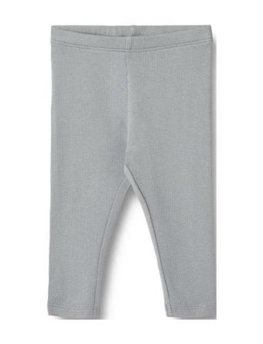 Rib Leggings Maddy Bottoms Leggings Grey Wheat