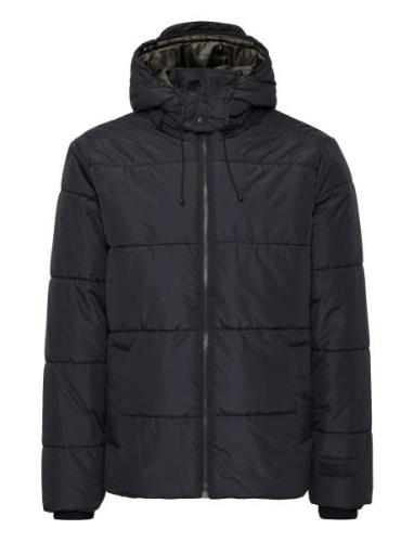 Outerwear Vuorillinen Takki Topattu Takki Black Blend