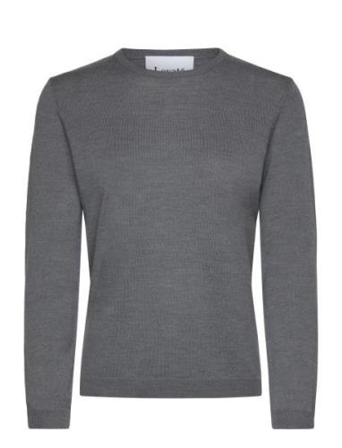 Lr-Ismaila Tops Knitwear Jumpers Grey Levete Room