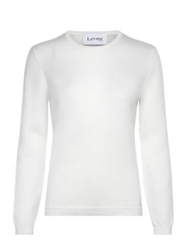 Lr-Ismaila Tops Knitwear Jumpers White Levete Room