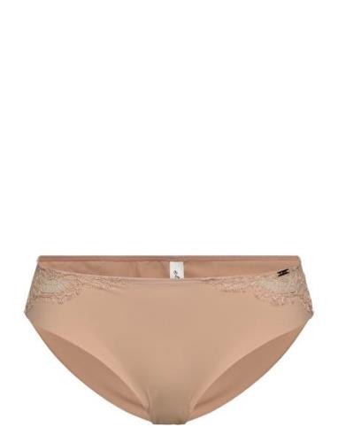 Brief Nora Brazilian Low Alushousut Brief Tangat Beige Lindex