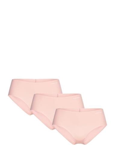 Hipster 3Pk Alushousut Brief Tangat Pink Calvin Klein