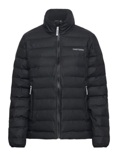 Basecamp Pu Jacket W's Vuorillinen Takki Topattu Takki Black Tretorn