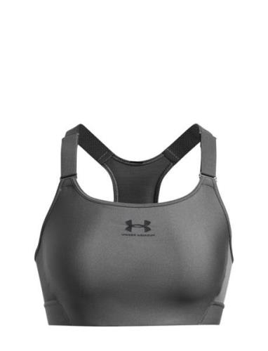 Ua Heatgear High Sport Bras & Tops Sports Bras - All Grey Under Armour