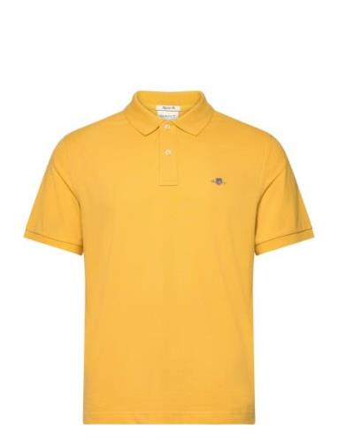 Reg Shield Ss Pique Polo Tops Polos Short-sleeved GANT