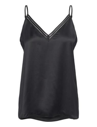 Bewi Tops Blouses Sleeveless Black BOSS