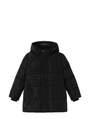 Nkmmedow03 Jacket Solid Fo Noos Toppatakki Black Name It