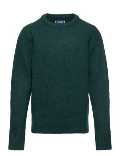 Jorollie Knit Crew Neck Jnr Tops Knitwear Pullovers Green Jack & J S