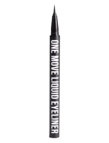 Inglot Move Liquid Eyeliner 01 Eyeliner Rajauskynä Meikki Black INGLOT