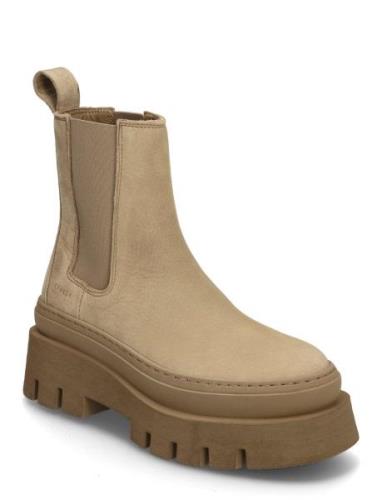 Cph686 Vitello Black/Black Shoes Chelsea Boots Beige Copenhagen Studio...