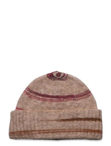 Linda Accessories Headwear Beanies Beige Baum Und Pferdgarten