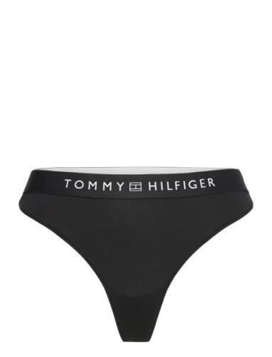 Thong Stringit Alusvaatteet Black Tommy Hilfiger