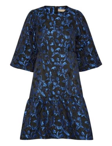 Cuastro Dress Lyhyt Mekko Blue Culture