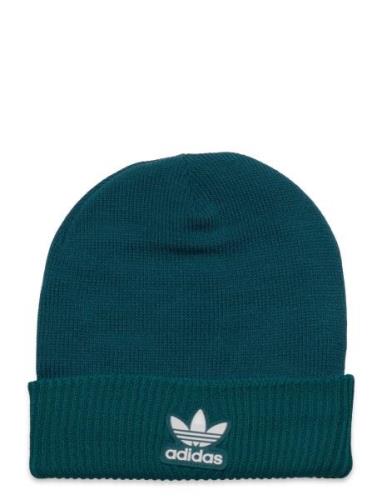 Adicolor Archive Cuff Knit Beanie Accessories Headwear Beanies Green A...