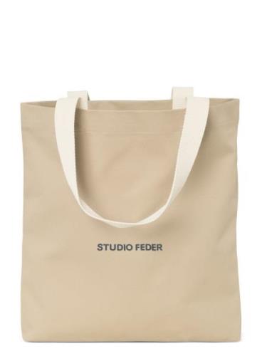 Sigrid Tote Bag Shopper Laukku Beige STUDIO FEDER