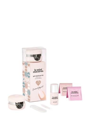 Gel Manicure Kit, Coconut Yogurt Geelikynsilakka Kynsilakka Nude Le Mi...